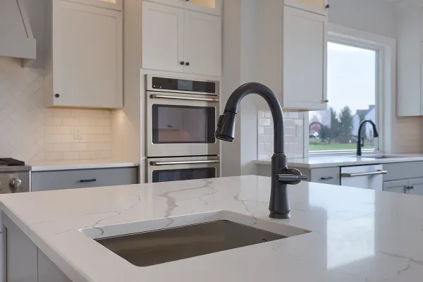 A completed kitchen remodel by ISM Construction showcasing open-concept design, custom finishes, and quality craftsmanship throughout a Lebanon County home.