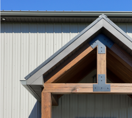 A completed pole building by ISM Construction in Lebanon, PA demonstrating the strength, efficiency, and quality of modern post-frame construction.