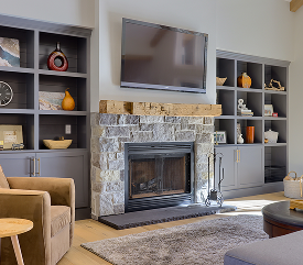 A beautifully finished ISM Construction project showcasing high-quality craftsmanship in a custom residential remodel.