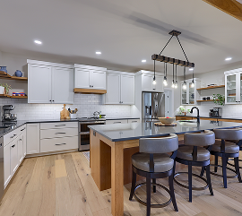 A finished kitchen transformation by ISM Construction demonstrating the team's expertise in delivering beautiful, functional spaces for Lebanon County families.