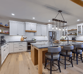 A completed ISM Construction residential project highlighting quality design and durable building materials.
