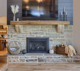 A finished interior transformation by ISM Construction demonstrating the team's expertise in reconfiguring and updating Lebanon County homes for modern living.