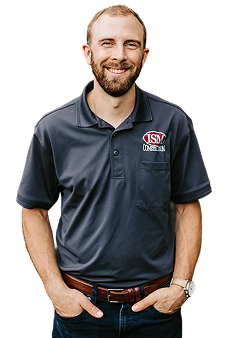 Josiah Martin, project manager at ISM Construction overseeing subcontractors, trim carpentry, and kitchen installations.