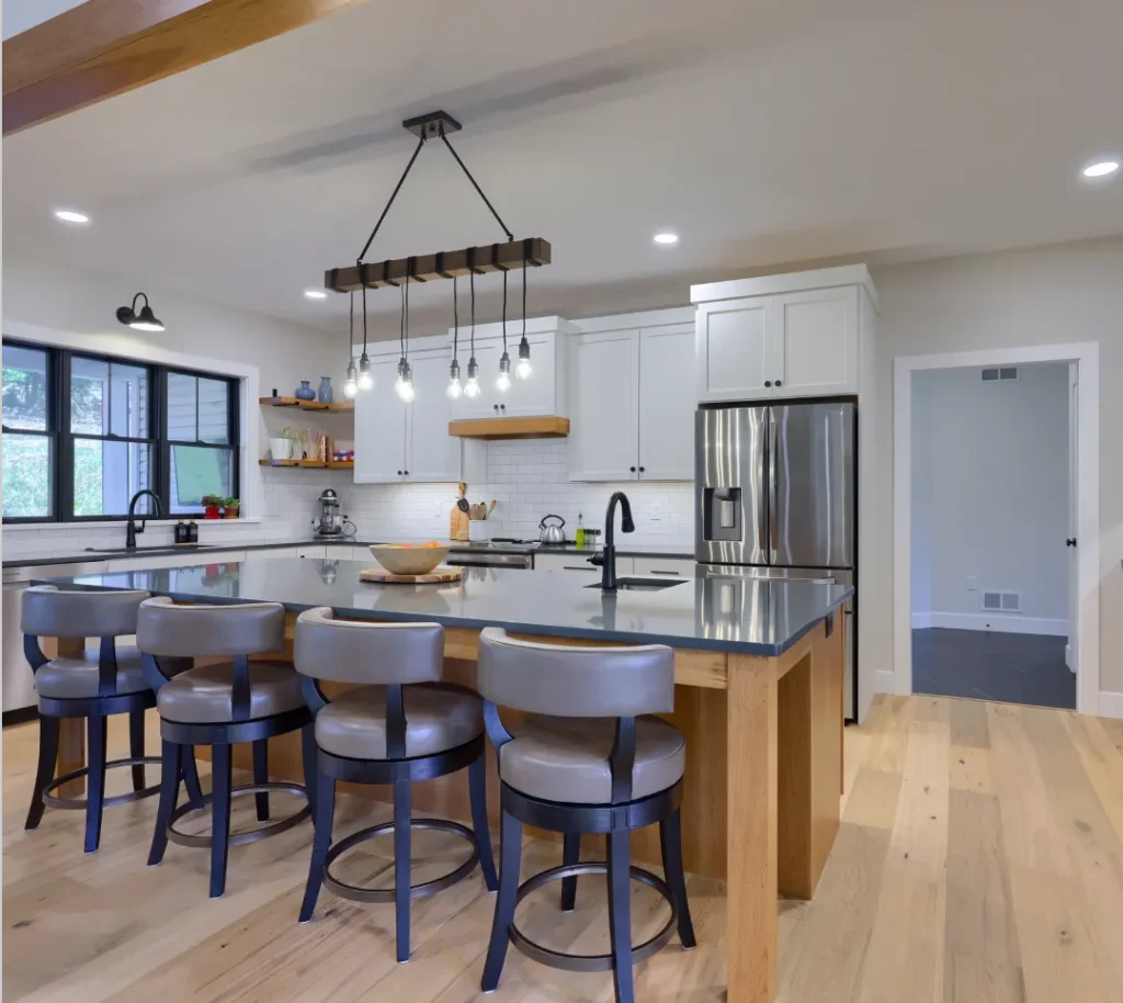 A beautifully finished ISM Construction custom home interior reflecting the team's attention to detail and design-build expertise.