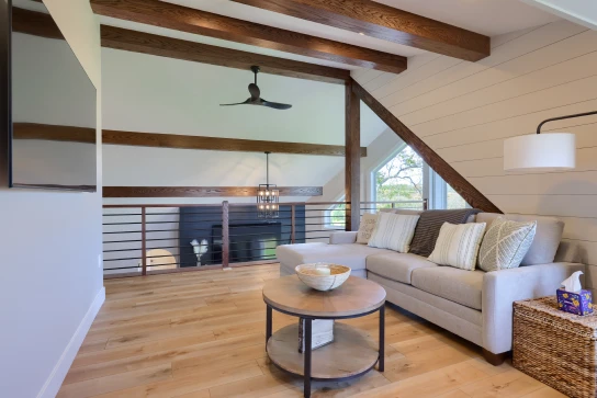 A private entrance to a custom in-law suite built by ISM Construction, designed to provide independence while keeping loved ones close to the main household.