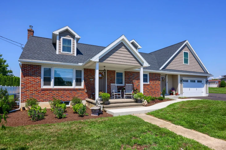 A completed exterior remodeling detail by ISM Construction showcasing quality materials and expert craftsmanship on a Lebanon County residential project.