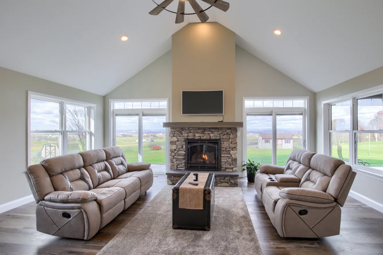 A custom lifestyle space built by ISM Construction designed to support the homeowner's personal passions, from home theaters to art studios.