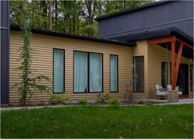 Home remodeling project by ISM Construction transforming an outdated residence into a modern, functional living space.